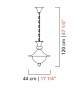 Fanali Veneziani 5381 Barovier & Toso Suspension