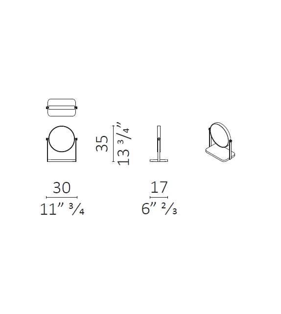 Regarde-moi Ceccotti Collezioni Miroir