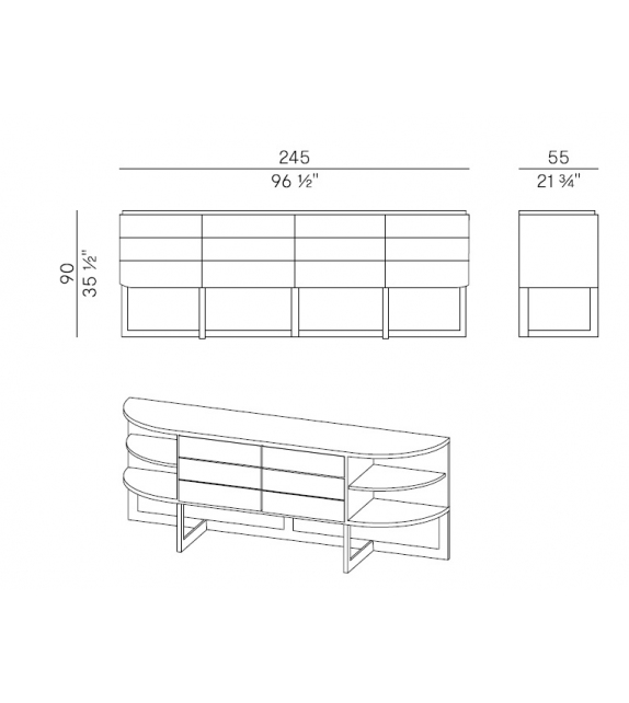 Diva Sideboard Potocco
