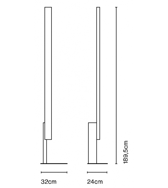 High Line Marset Lampada da Terra