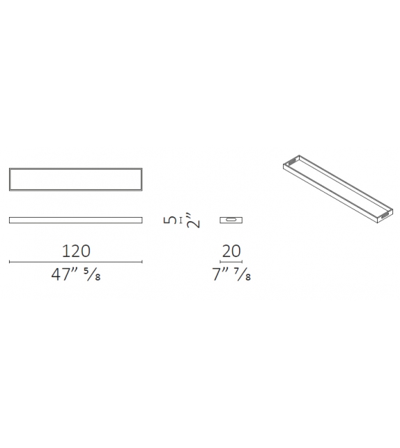 Asola Ceccotti Collezioni Vassoio