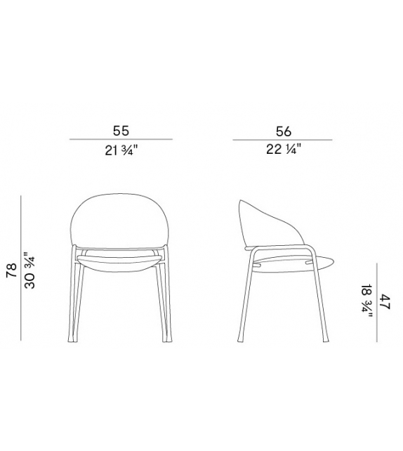 Fast Potocco Small Armchair