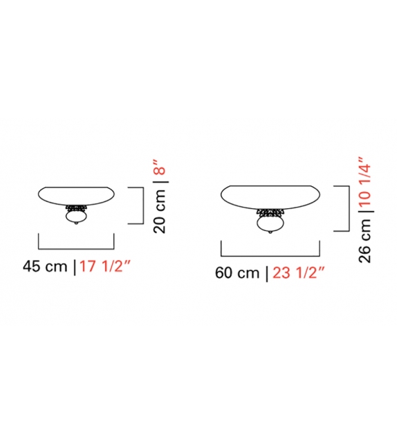 Anversa Barovier & Toso Lampada da Soffitto