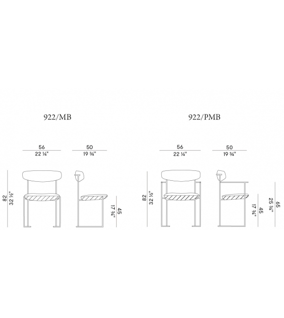 Keel Light Potocco Chair