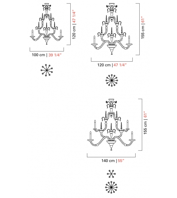 4604 Barovier & Toso Leuchter