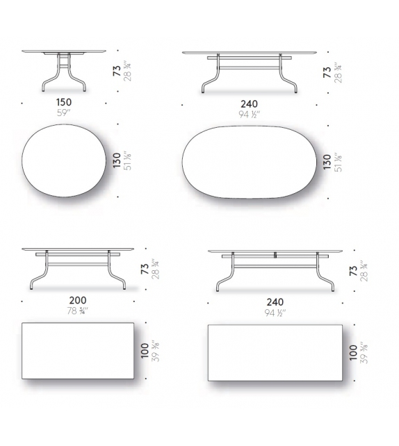 Shine DePadova Tavolo