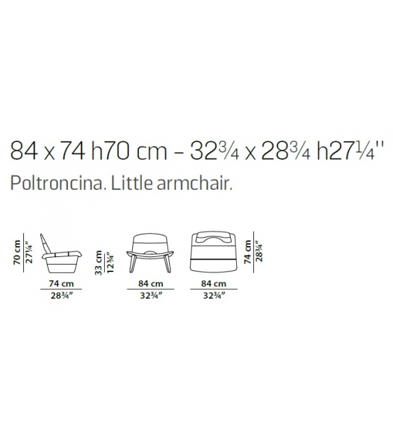 Hakuna Matata Baxter Petit Fauteuil