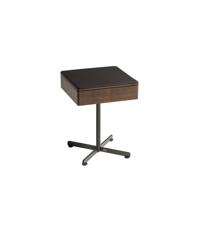 Bob Poltrona Frau Small Table with Drawer