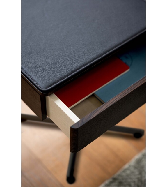 Bob Poltrona Frau Small Table with Drawer