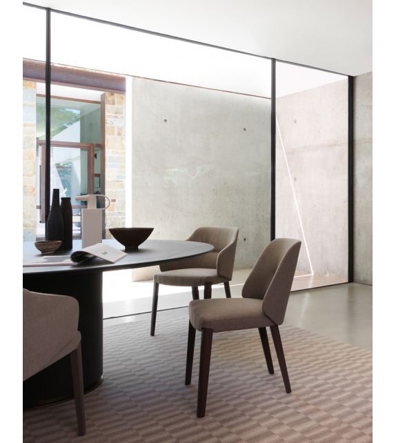 Otab Potocco Table with Solid Edges