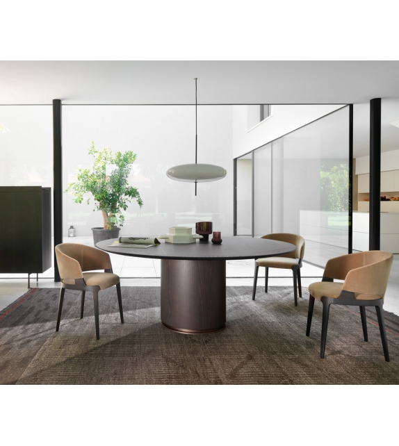 Otab Potocco Table with Solid Edges