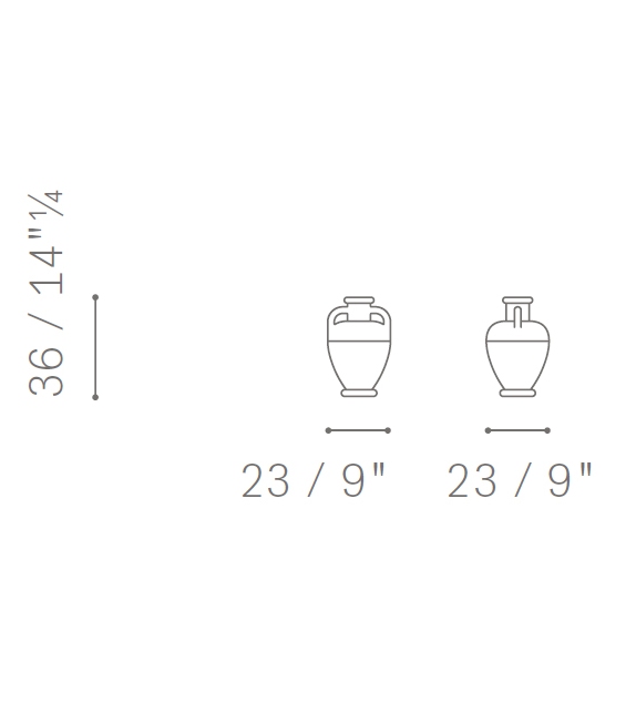 Ikiperu Poltrona Frau Vase