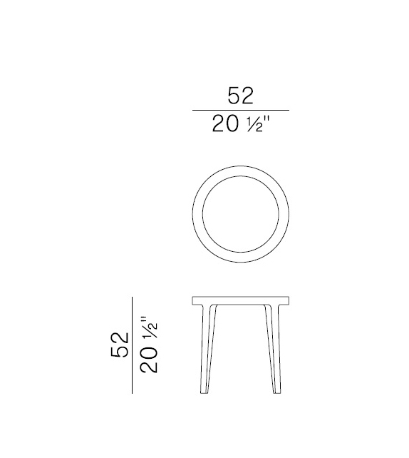 Spring Potocco Side Table