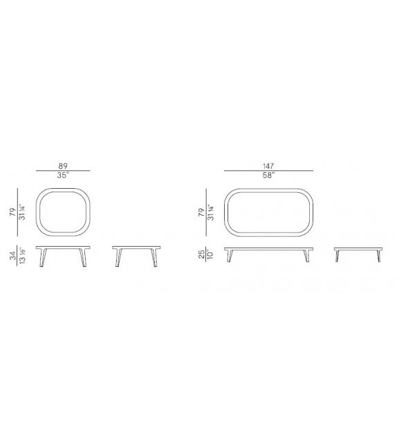 Spring Potocco Table Basse
