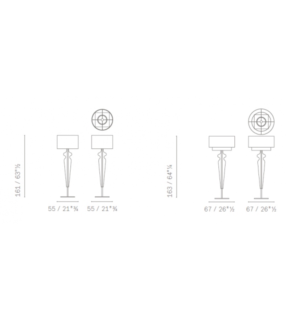 Holly Poltrona Frau Floor Lamp