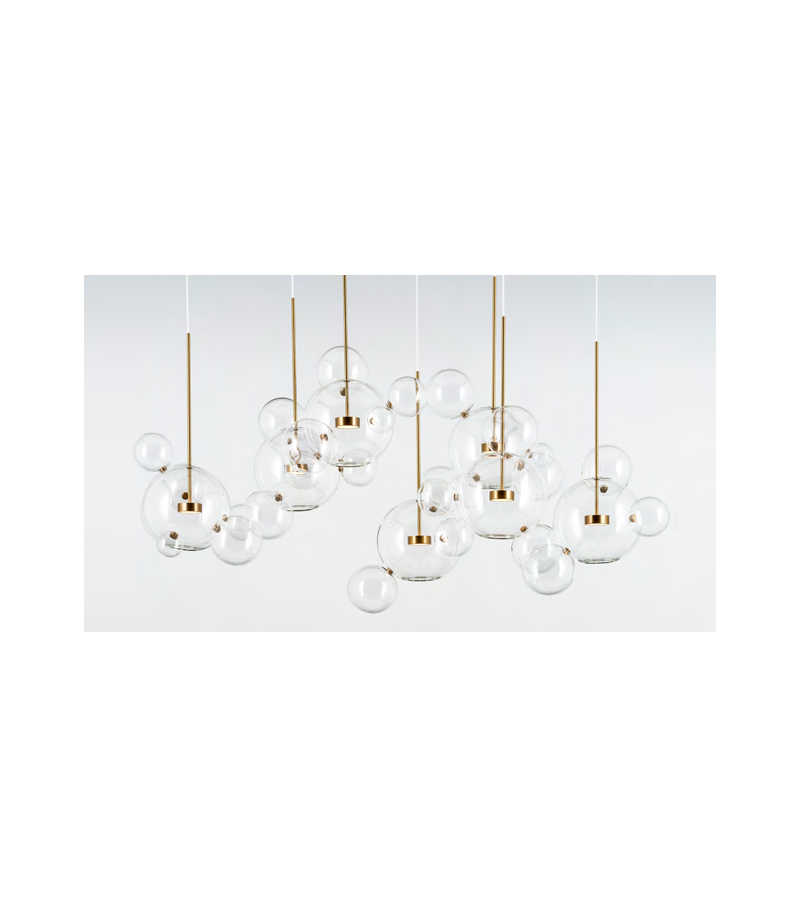 Bolle Zigzag Chandelier Giopato & Coombes Lustre