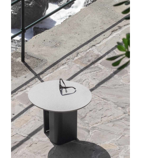 Double L Outdoor Potocco Side Table