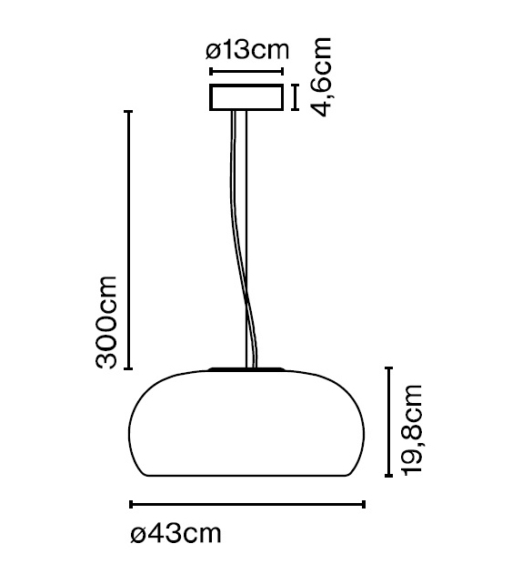 Vetra 43 Marset Suspension Lamp