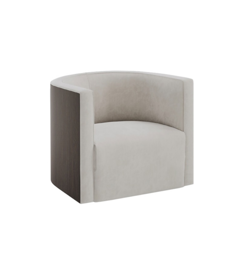 Confident Wood Living Divani Armchair