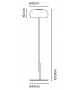 Vetra P Marset Floor Lamp
