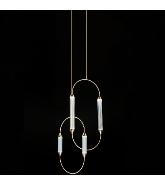 Cirque Chandelier Weave Giopato & Coombes Lustre