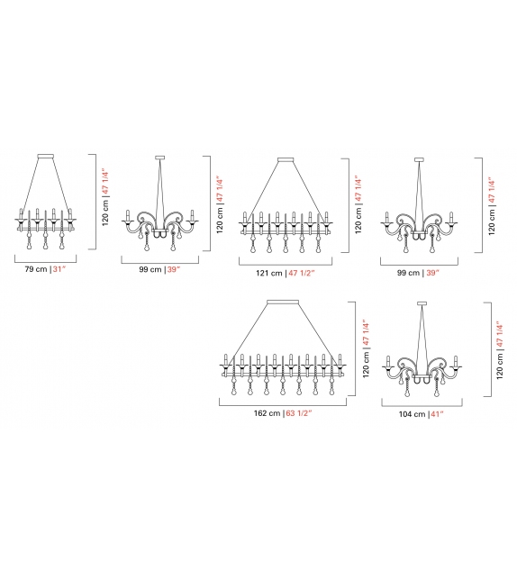 Mood Taif Barovier & Toso Chandelier