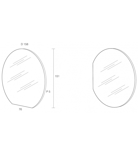 Sunset Minotti Italia Mirror