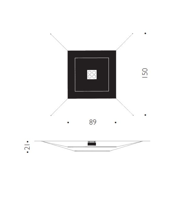 Lil Luxury 2 Ingo Maurer Ceiling Lamp