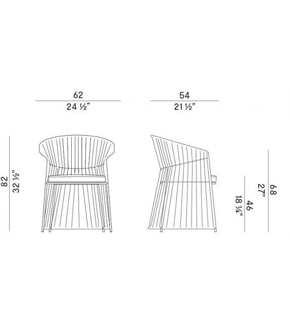 Ola Potocco Cockpit Armchair
