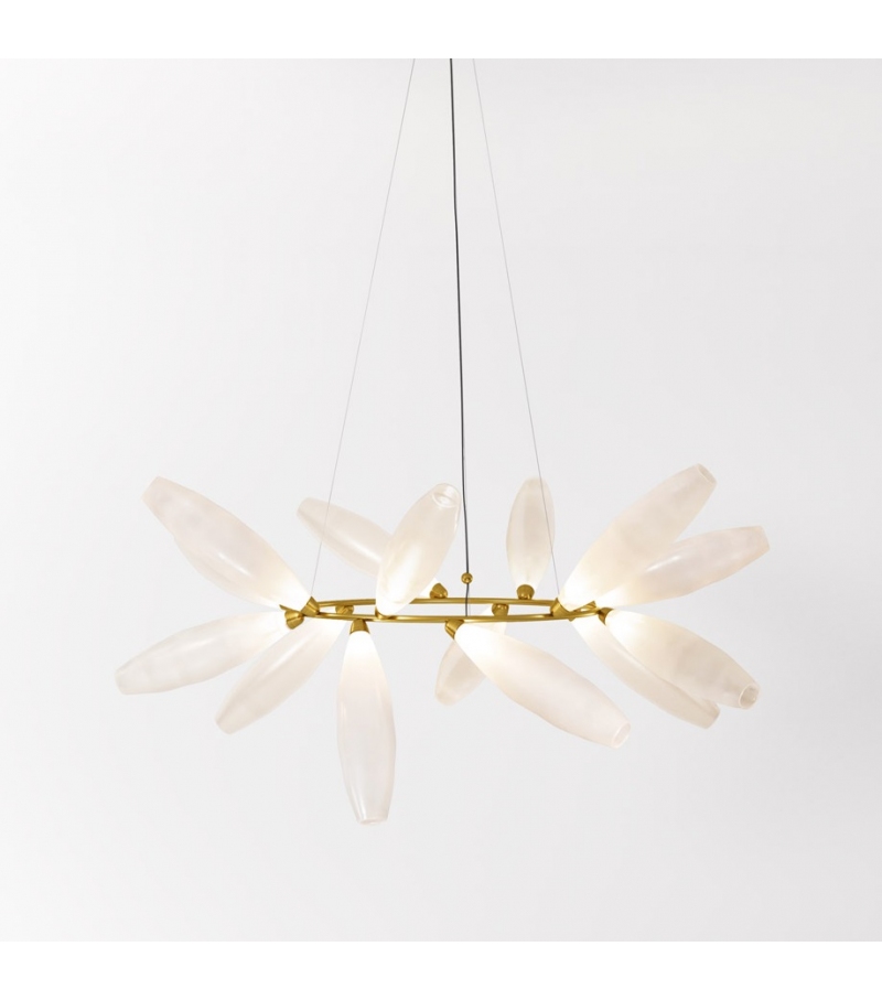 Gem Ring Chandelier 14 Giopato & Coombes Lustre