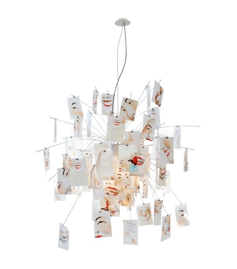 Zettel’z Laughing Buddha Ingo Maurer Pendant Lamp