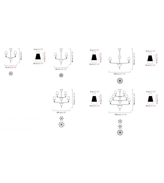 Nevada Barovier & Toso Chandelier