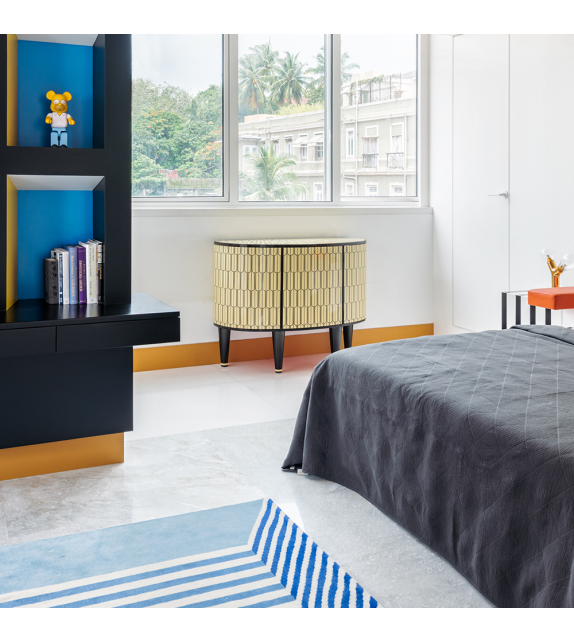 The Sheikh Console Cabinet Scarlet Splendour