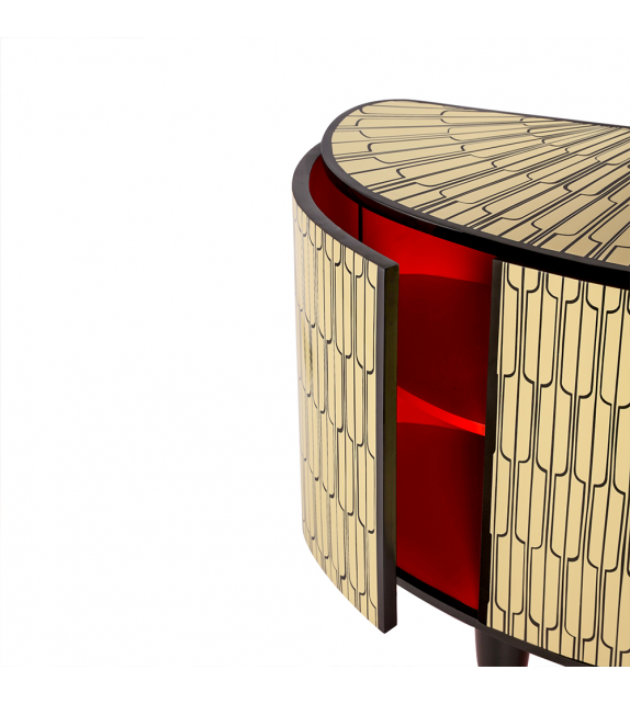 The Sheikh Console Cabinet Scarlet Splendour