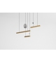Milky Way Chandelier Horizontal Elements Giopato & Coombes Lustre