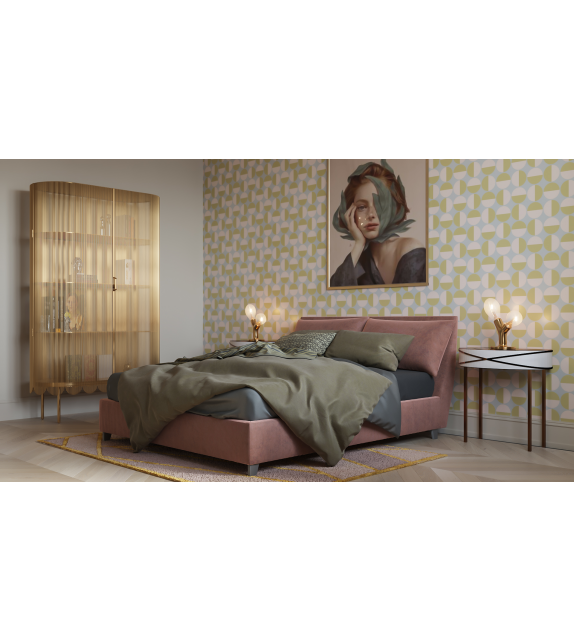 The Two Bulb Lampada Da Tavolo Scarlet Splendour