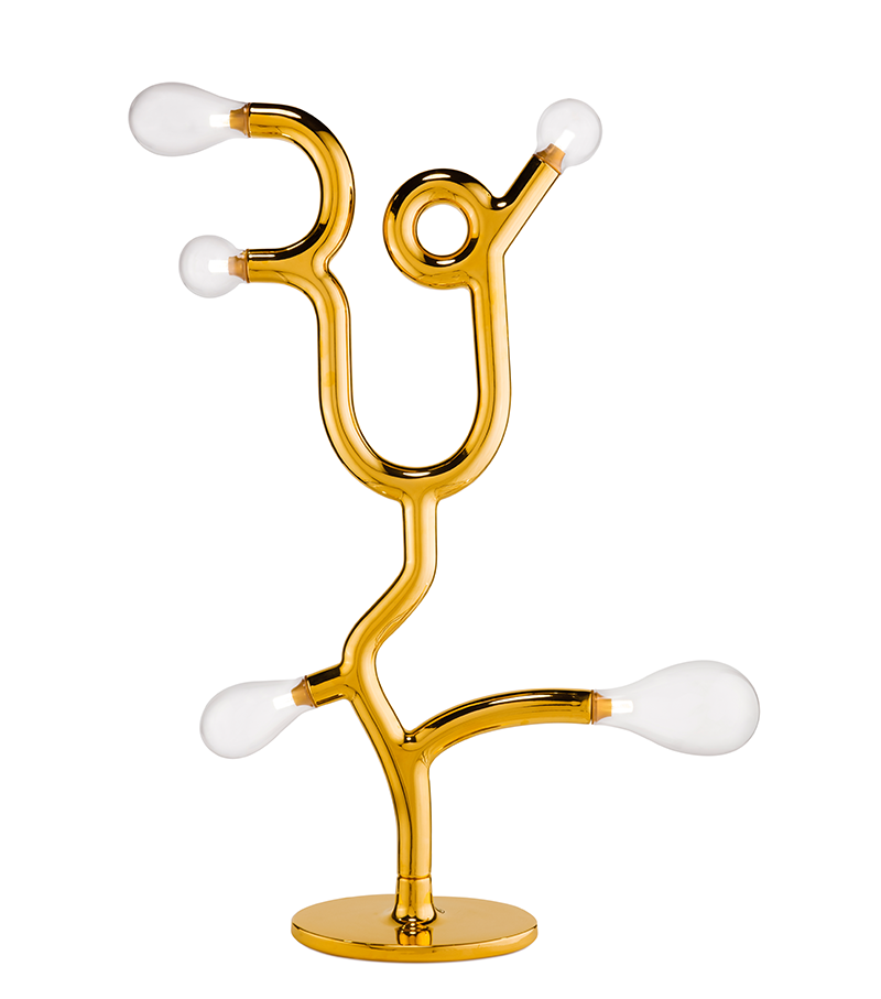 The Five Bulb Floor Lamp Scarlet Splendour