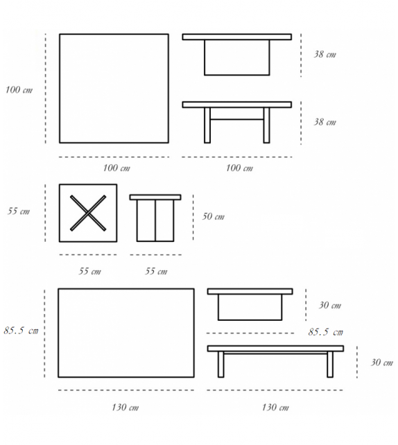 Nesso Scarlet Splendour Coffee Table