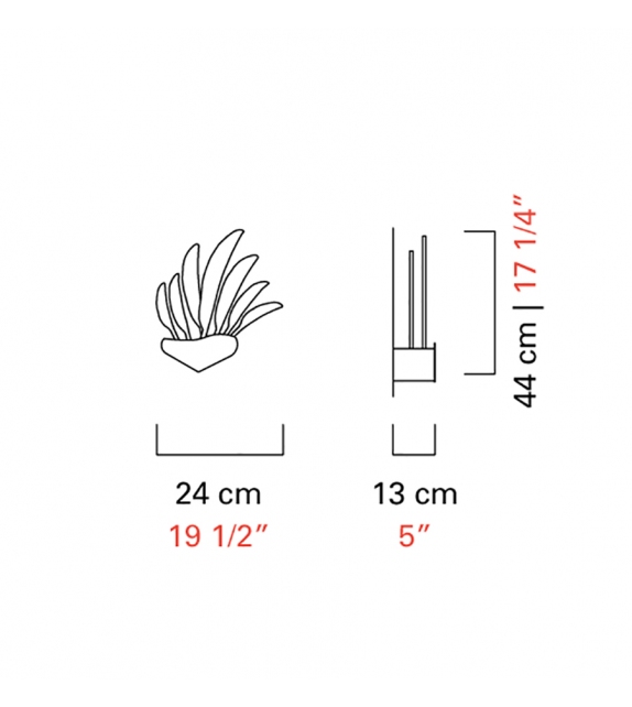 Angel Barovier&Toso Wall Lamp