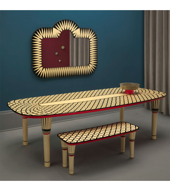 Easy Street Scarlet Splendour Banquette