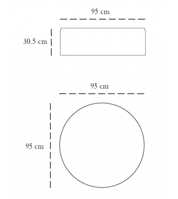 Strings Scarlet Splendour Table Basse