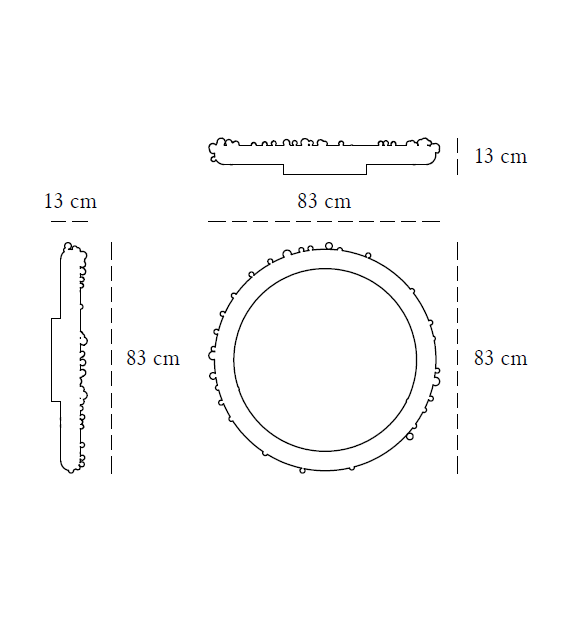 Oasis Scarlet Splendour Mirror