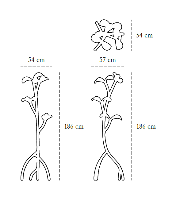 Forest Scarlet Splendour Coat Hanger