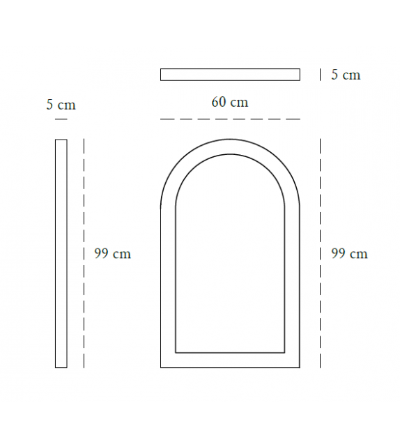 Forest Scarlet Splendour Mirror