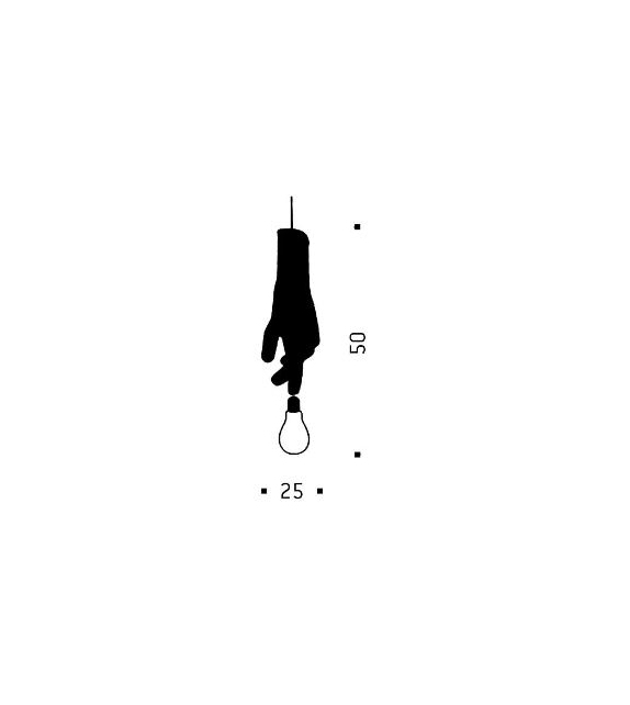 Black Luzy Ingo Maurer Suspension
