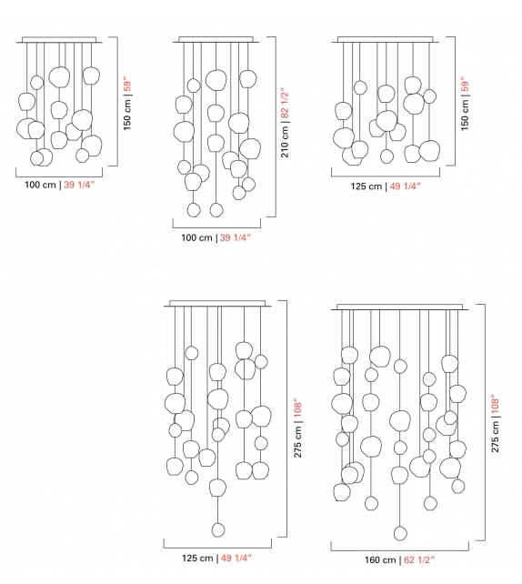 Hanami Barovier&Toso Ceiling Lamp