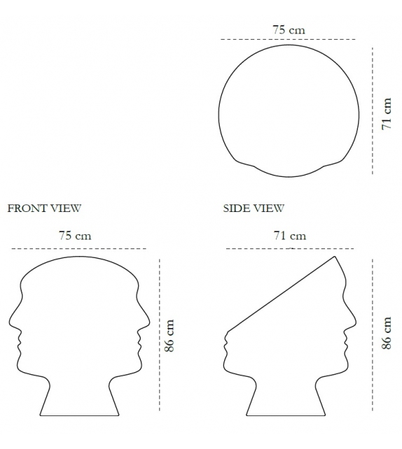 Ego Scarlet Splendour Chaise