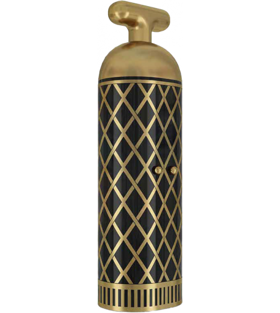 Monsieur Verdoux Black Gold Scarlet Splendour Bar Cabinet