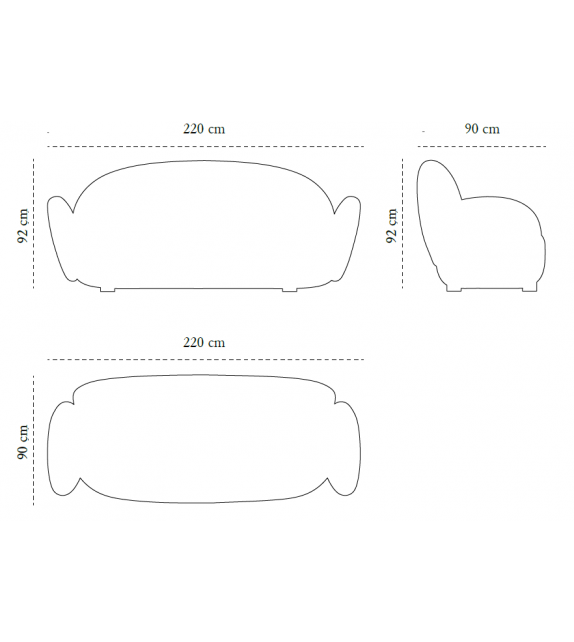 Coronum Scarlet Splendour Sofá