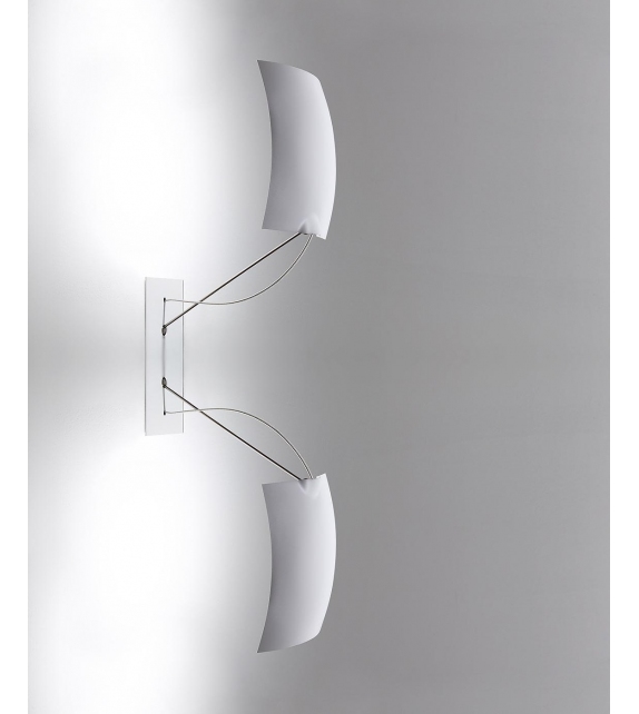 2 x 18 x 18 Ingo Maurer Lampada da Parete